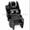 Mira Para Airsoft Rebatível APS Traseira GG039B - Airsofts Brasil