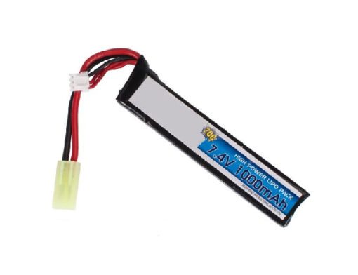 Bateria Lipo Airsoft 7.4V 1000 mAh 20C