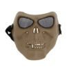 Mascara Airsoft Facial Caveira Tan
