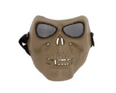 Mascara Airsoft Facial Caveira Tan