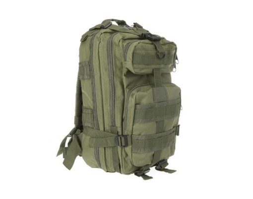 Mochila tática verde airsoft