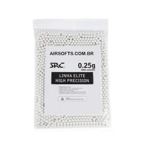 Munição Airsoft SRC BBS 0.25g