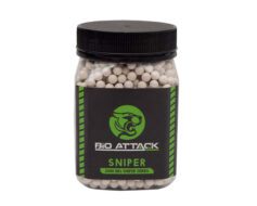 Munição Airsoft Bio Attack Sniper Series BBs 0.36g