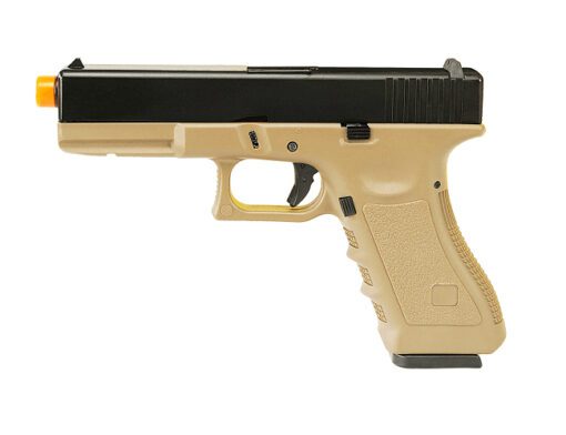 Pistola Airsoft Army Armament Glock G17 Tan