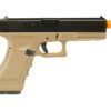 Pistola Airsoft Army Armament Glock G17 Tan
