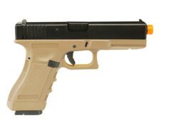 Pistola Airsoft Army Armament Glock G17 Tan