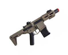 Rifle de Airsoft Amoeba M4 AM-015 CQB - Ares - Desert