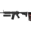 Rifle Airsoft Elétrico M4 APS C33 Style Kompetitor Black