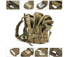 MOCHILA TÁTICA AIRSOFT - MULTICAM