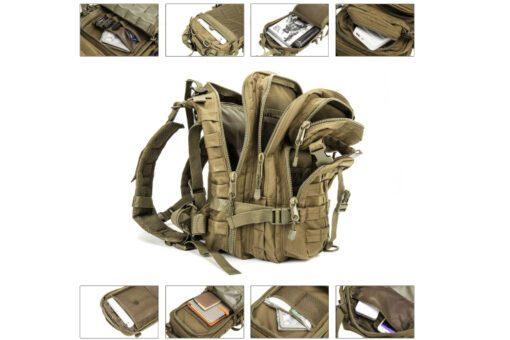 MOCHILA TÁTICA AIRSOFT - MULTICAM