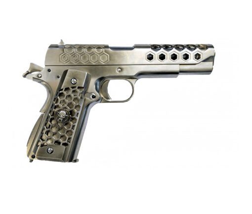 Pistola Airsoft WE M1911 HEX CUT