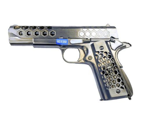 Pistola Airsoft WE M1911 HEX CUT