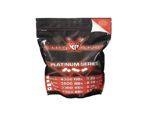Munição Airsoft King Arms BBS 0.32g