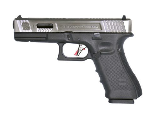 PISTOLA AIRSOFT WE G17 T7 GBB - PRETA