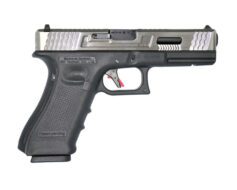 PISTOLA AIRSOFT WE G17 T7 GBB - PRETA