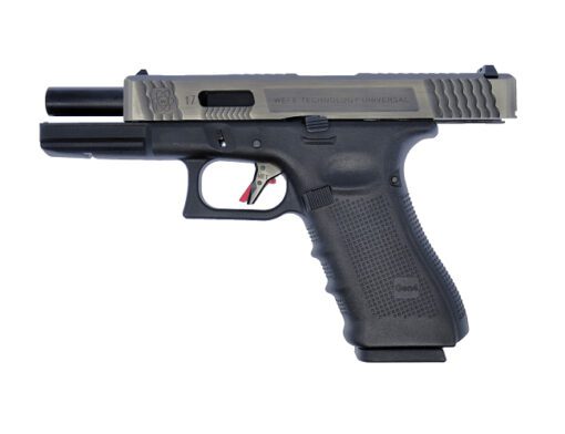 Pistola Airsoft WE G17 T7 - Preta