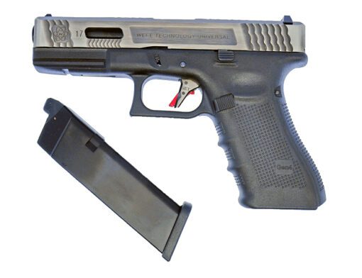 Pistola Airsoft WE G17 T7 - Preta