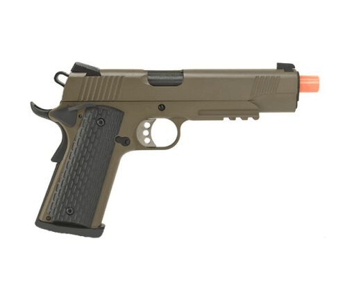 Pistola Airsoft R28 M1911 GBB - Tan