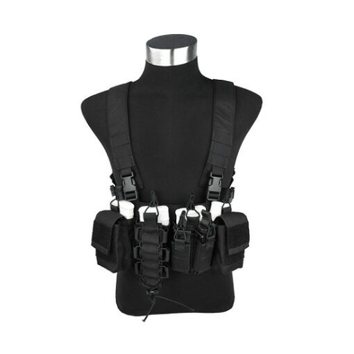 Colete Airsoft Chest Rig Preto