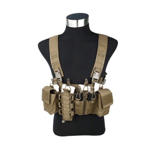 Colete Airsoft Chest Rig Tan