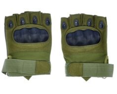 Luva Airsoft Emerson Gear Sem Dedos  Verde
