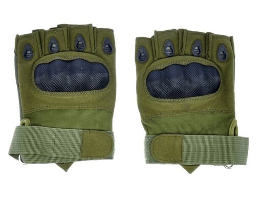 Luva Airsoft Emerson Gear Sem Dedos  Verde