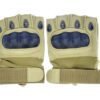 Luva Airsoft Emerson Gear sem dedos Tan