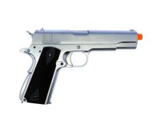 Pistola Airsoft Full metal Cromada M1911 Gbb