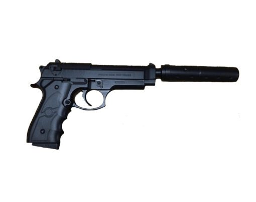 Pistola de Airsoft Galaxy G.052A Spring - Preto