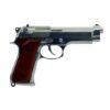 PISTOLA AIRSOFT SRC GBB SR92 SILVER WOOD