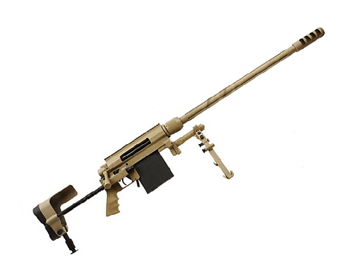 Antigo cano do rifle sniper
