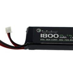 Bateria De Airsoft WE 7.4V Lipo 1800mah/ 20 STICK
