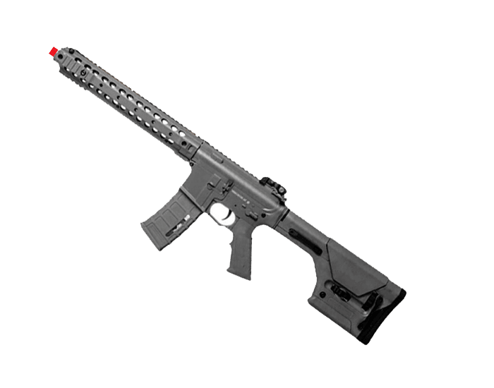 DMR M4 AEG Rifle Airsoft preto Airsofts Brasil