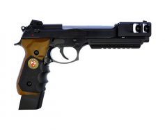 Pistola de Airsoft WE BioHazard Barry Burton Samurai Edge M92 Custom Gen II GBB 