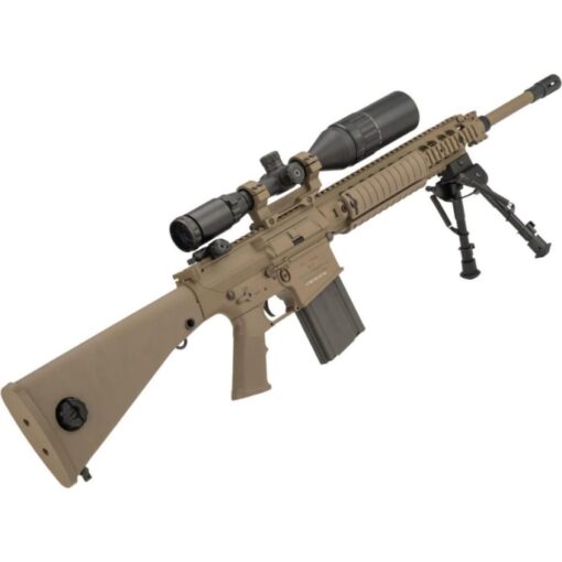 Rifle de Airsoft DMR Ares AEG SR25 M110 Com EFCS - Tan