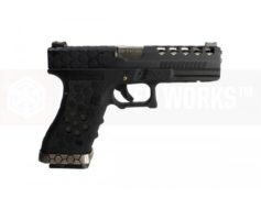 Arma Glock Armorer Works Vx0101 Pistola Airsoft - Preta