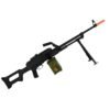 Arma Metralhadora PKM HMG A&K Airsoft - Preta