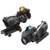 Luneta 4x32 ACOG Airsoft Magnifier - Preto