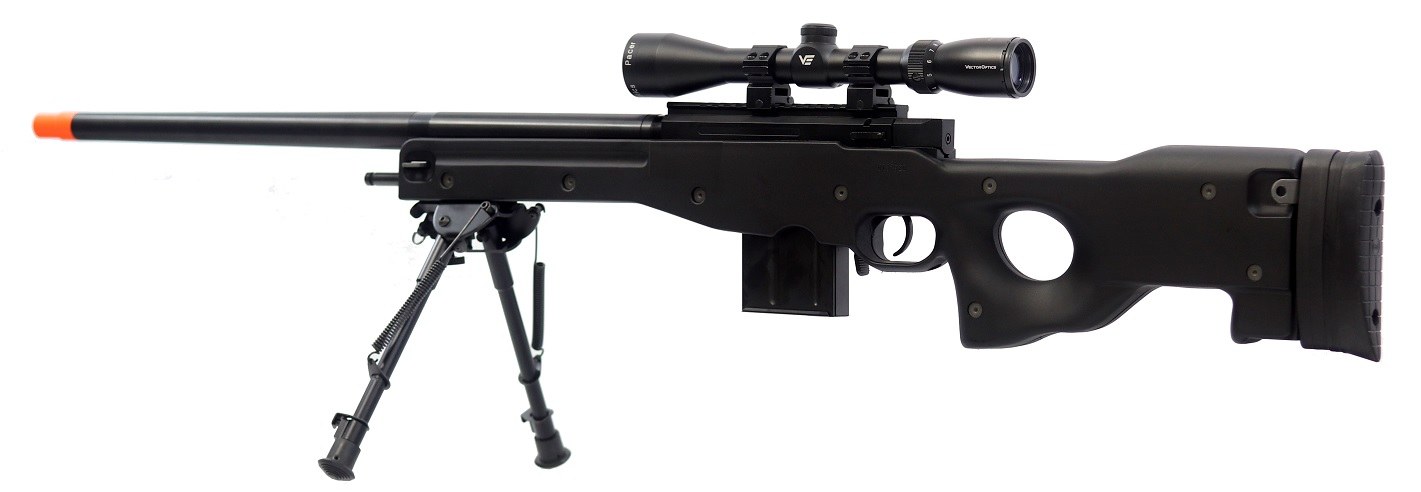 Sniper Airsoft: variedade de marcas e modelos