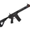 Rifle Airsoft CM16 G&G WILD HOG 12" AEG 6mm - Preto