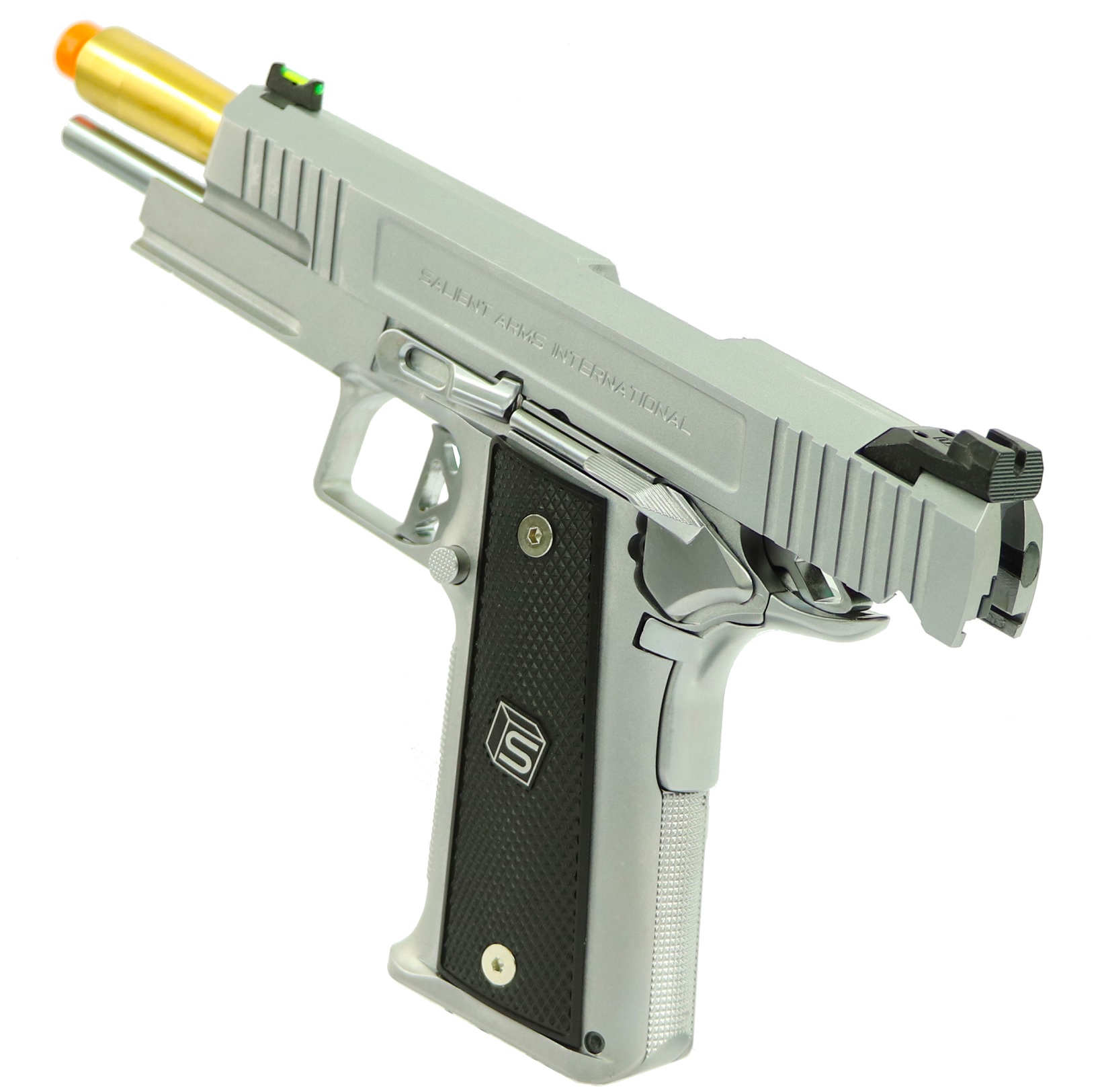 Airsoft Pistola Aw/salient Arms Ds 5.1 Aluminium Gbb Blue