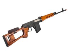 Rifle Airsoft Sniper S&T Armament SVD Dragunov 6mm - Real Wood