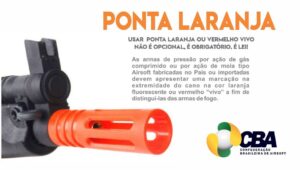 Como remover a ponta laranja de uma arma de airsoft