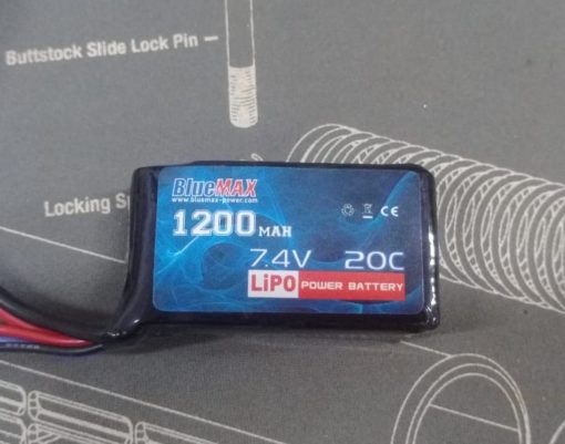 Bateria Bluemax Lipo 7.4V 1200mah 20C Micro