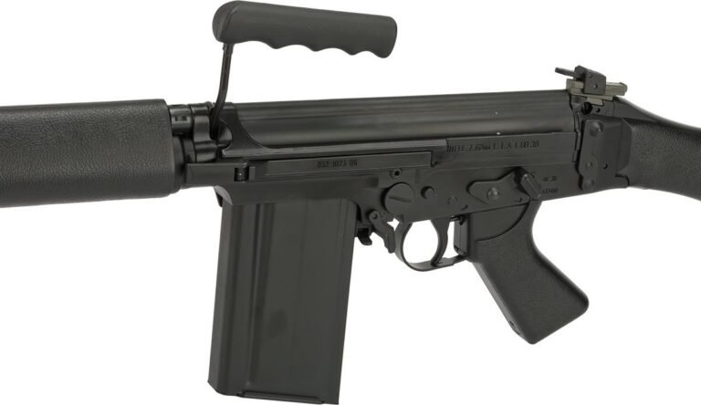 Rifle de Airsoft Ares AEG L1A1 SLR FN FAL 6mm - Preto - Airsofts Brasil