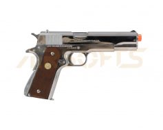 Pistola Tokyo Marui Colt Government 1911 Mk Iv Série 70 (Nickel) GBB