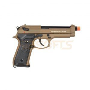 Pistola de Airsoft SRC SR92 Sahara Limited Edition - Full Metal