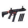 Rifle de Airsoft Black Rain Ordnance 9mm SBR - King Arms