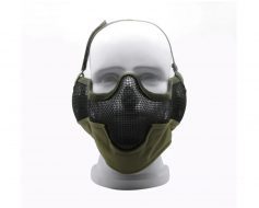 Mascara de Airsoft TMC V2 Strike Metal Mesh - OD Green