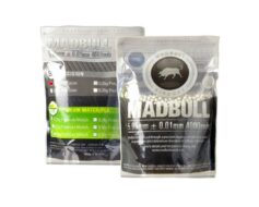 Munição Airsoft BBs MADBULL Perfect Precision 0.20g - 4000 BBs